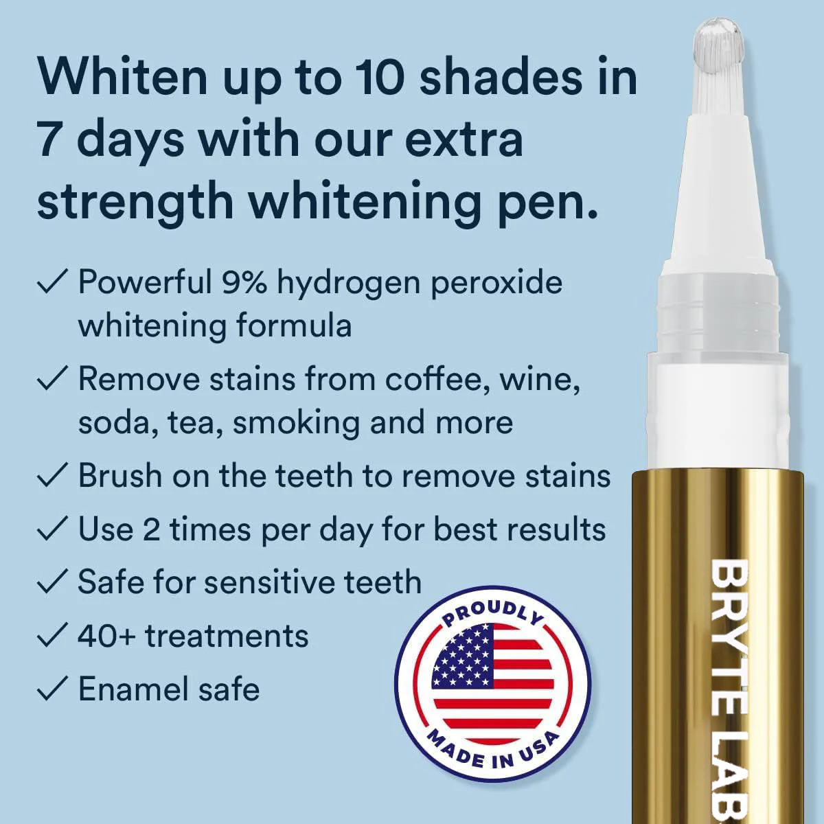 Hydrogen Peroxide Extra Strength Teeth Whitening Pen - Image 3